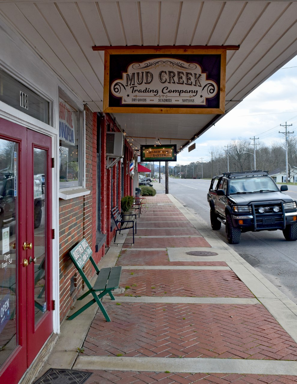 Hanceville sidewalk