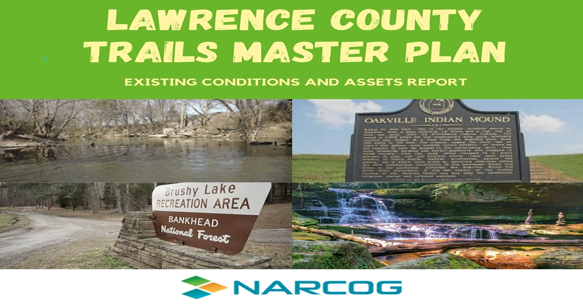 NARCOG Releases Lawrence County Trails Master Plan